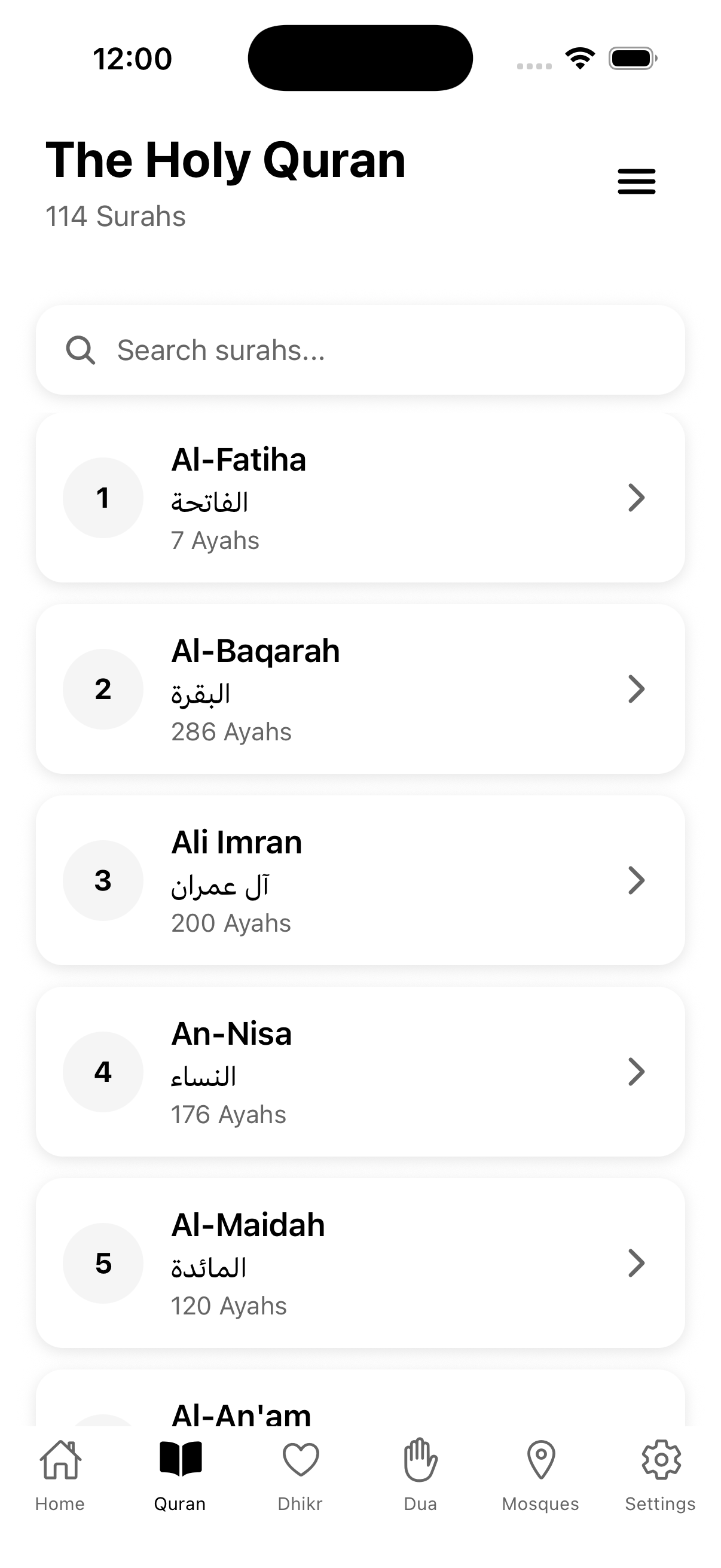 Muslim Sync app screenshot 3